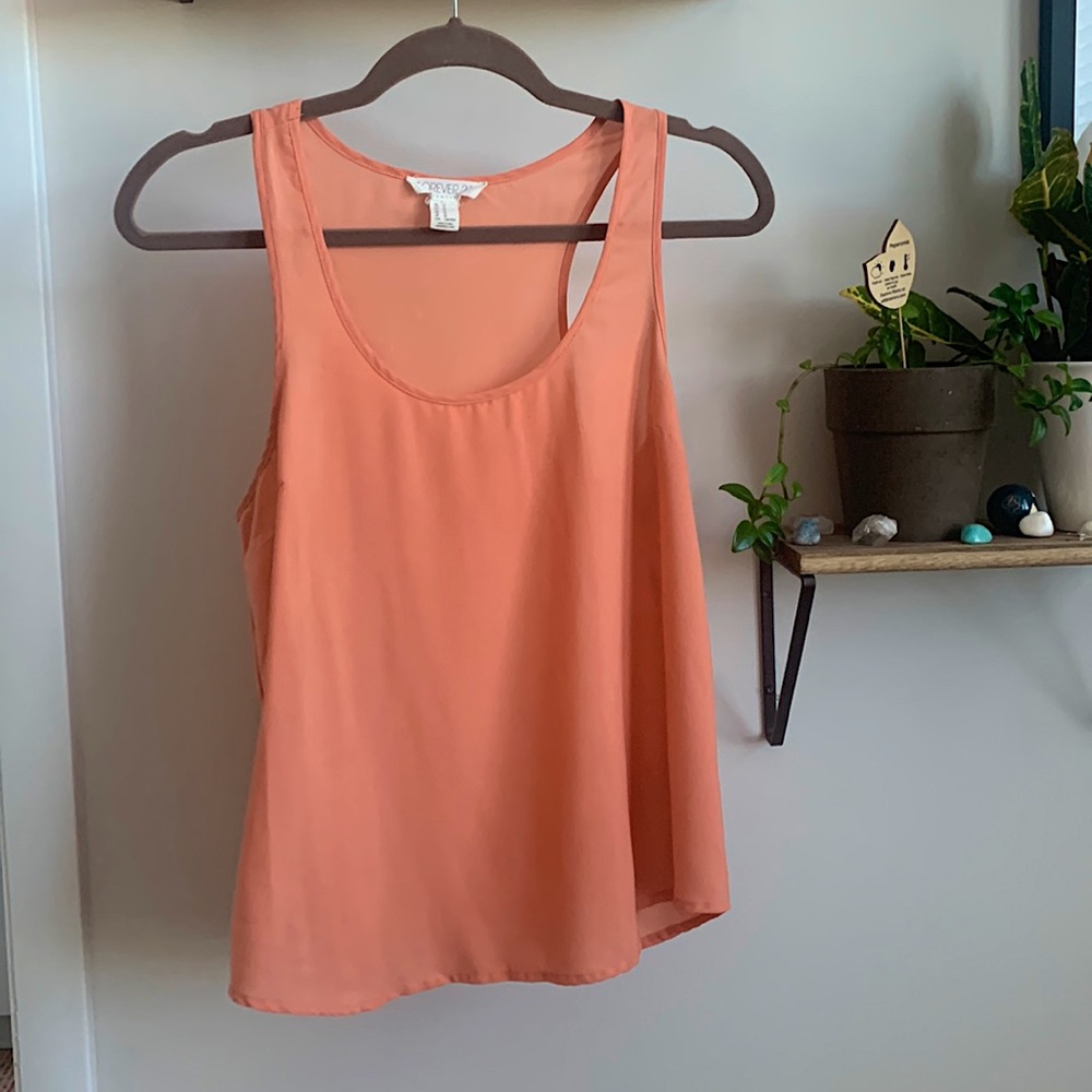 Forever 21 scoop neck tank
